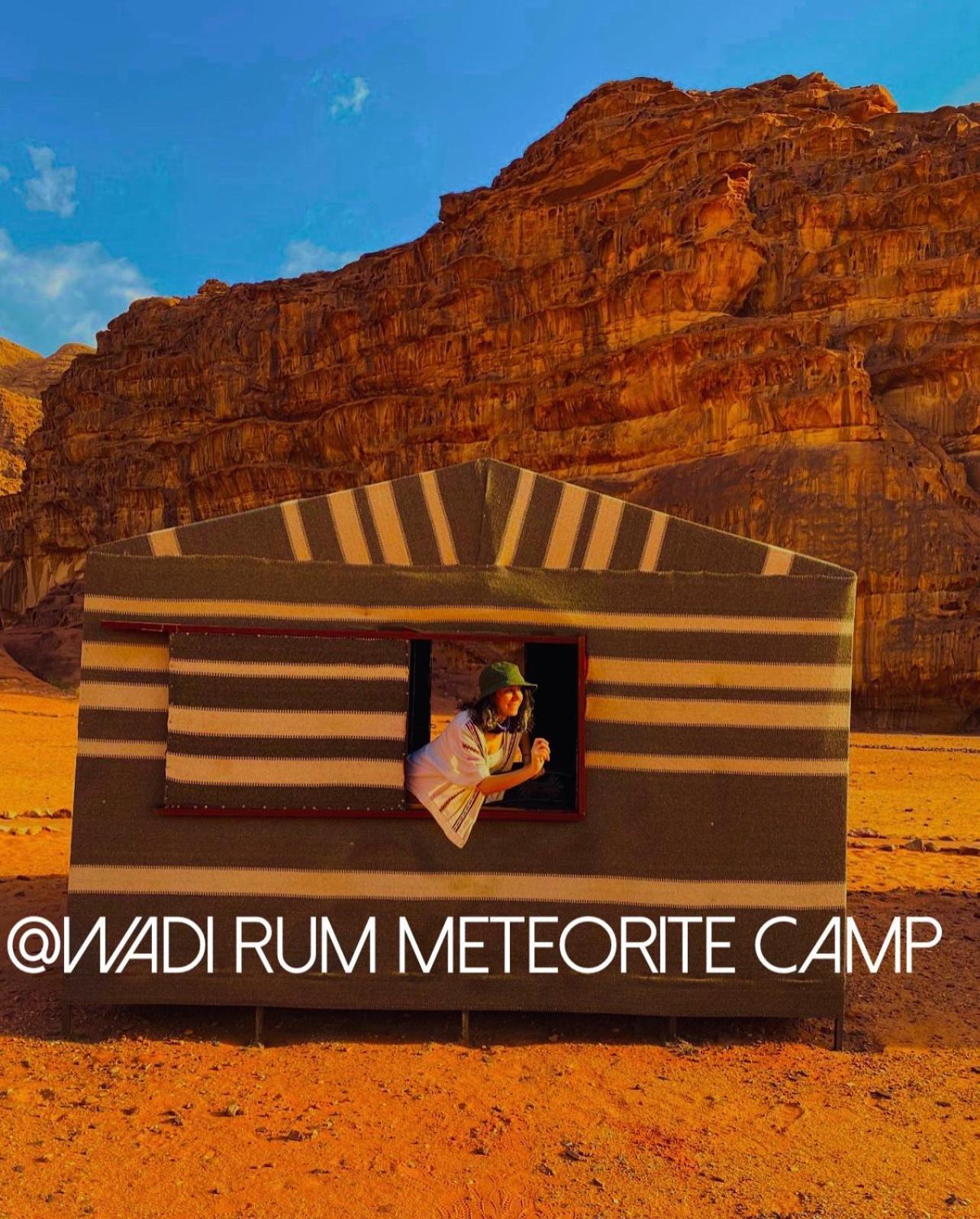 Wadi Rum Meteorite Camp Bed & Breakfast Exterior photo