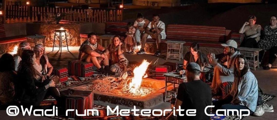 Wadi Rum Meteorite Camp Exterior photo