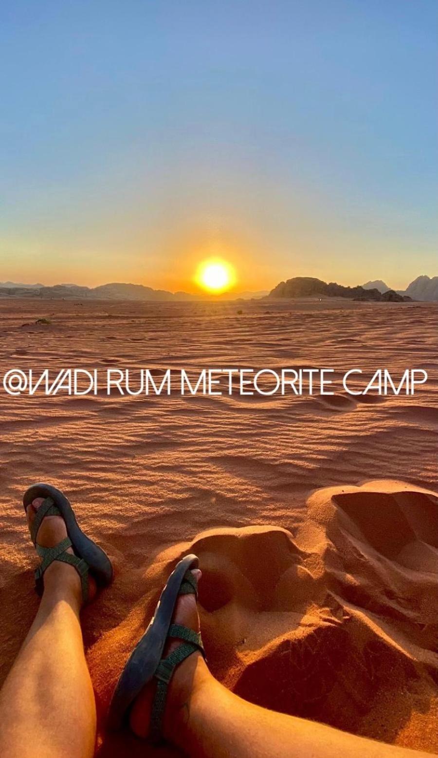 Wadi Rum Meteorite Camp Exterior photo