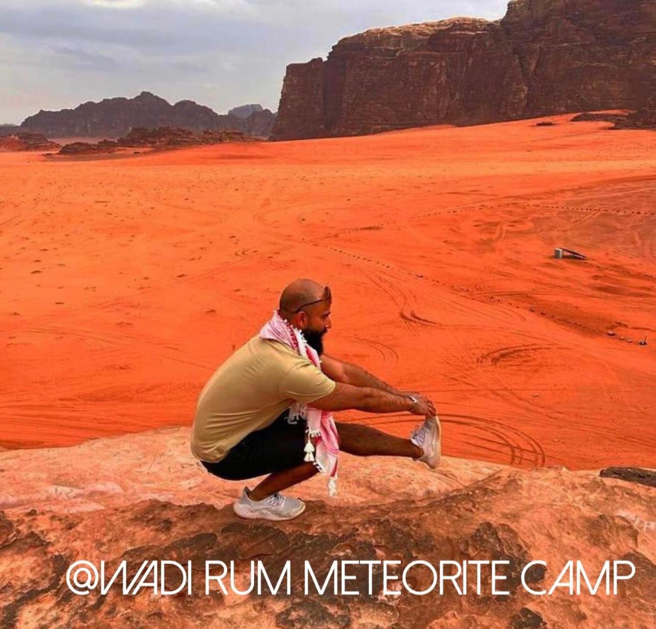 Wadi Rum Meteorite Camp Bed & Breakfast Exterior photo